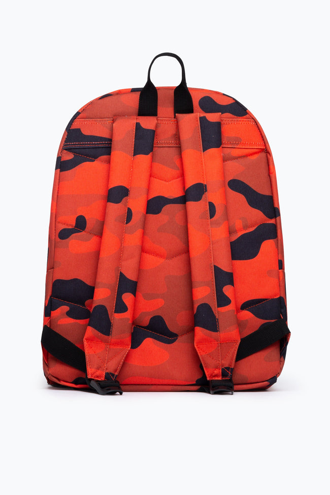 HYPE UNISEX RED CAMO CREST BACKPACK