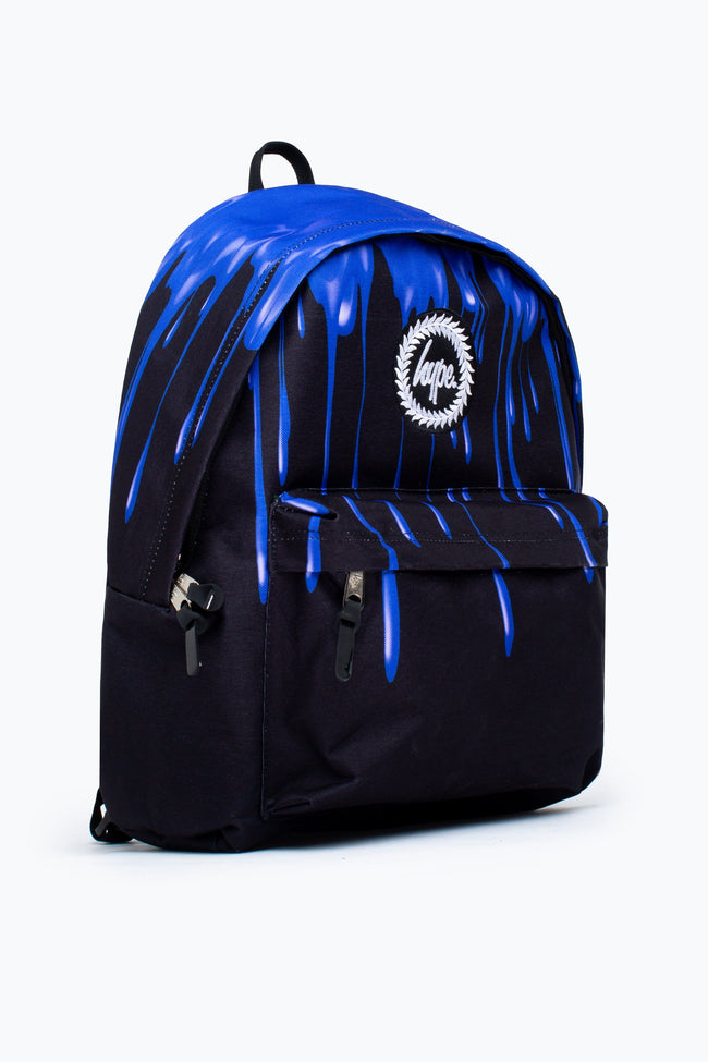 HYPE UNISEX BLUE SLIME DRIPS CREST BACKPACK