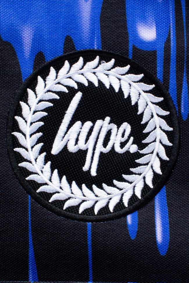 HYPE UNISEX BLUE SLIME DRIPS CREST BACKPACK