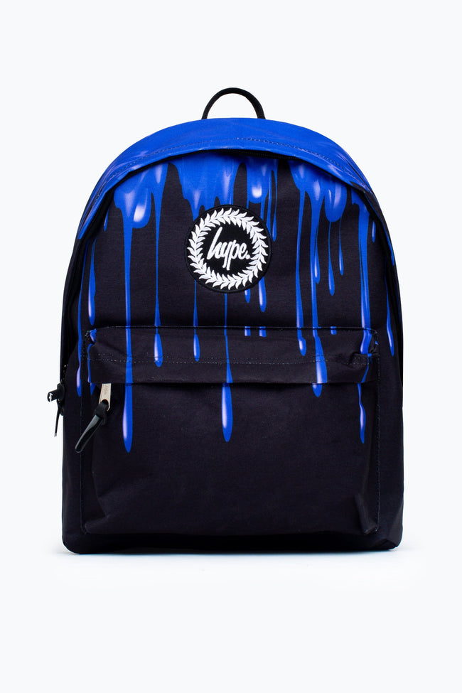 HYPE UNISEX BLUE SLIME DRIPS CREST BACKPACK