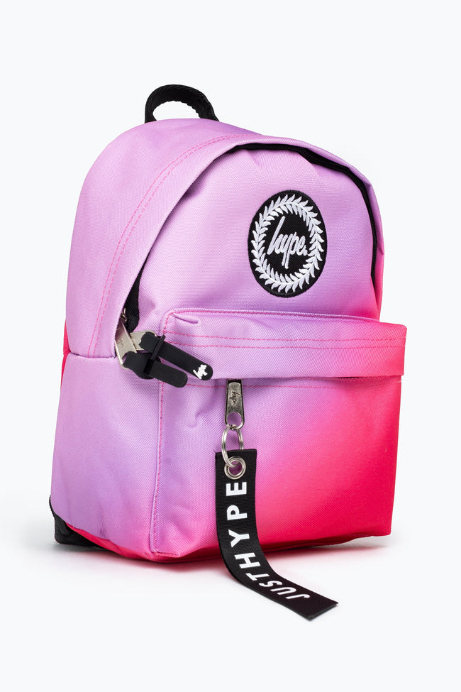 HYPE UNISEX PINK FADE CREST MINI BACKPACK