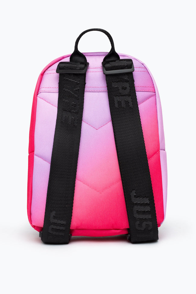 HYPE UNISEX PINK FADE CREST MINI BACKPACK