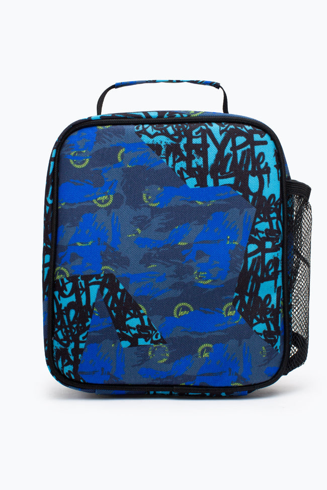 HYPE UNISEX BLUE TYLER CAMO CREST LUNCHBOX