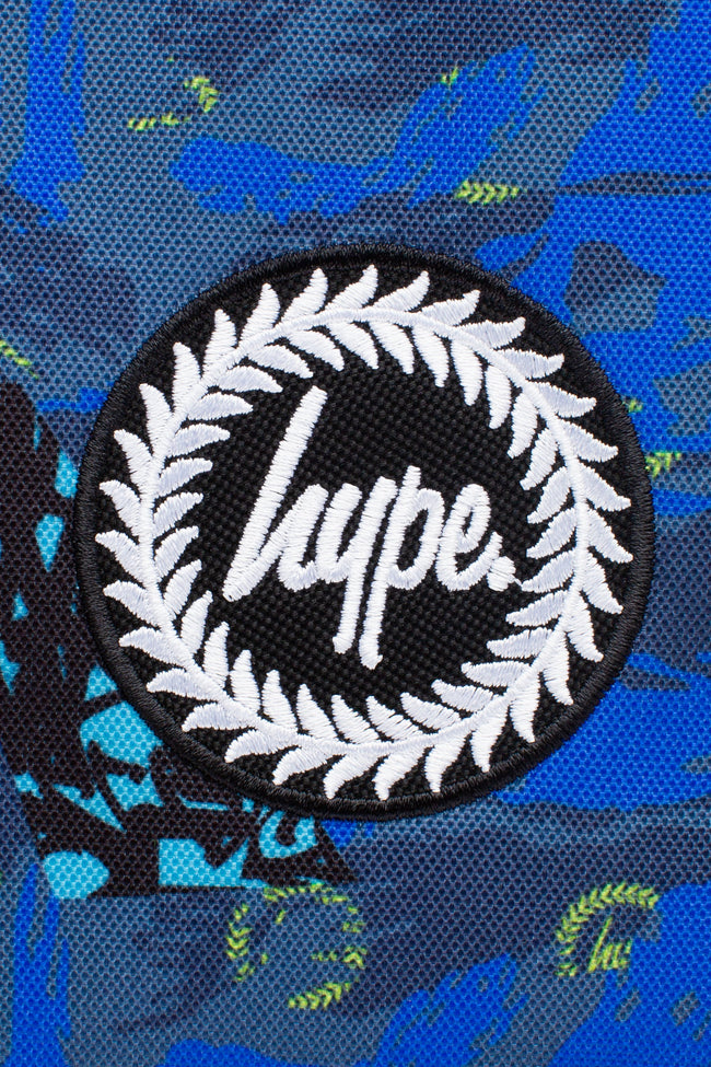 HYPE UNISEX BLUE TYLER CAMO CREST LUNCHBOX