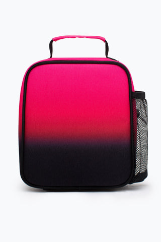 HYPE UNISEX PINK BLACK FADE CREST LUNCHBOX