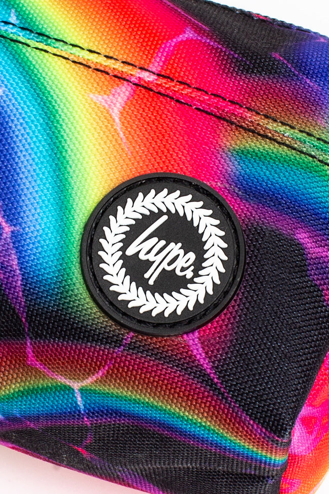 HYPE UNISEX MIDNIGHT RAINBOW CREST PENCIL CASE