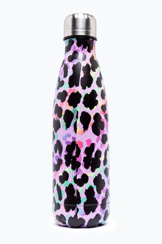 HYPE UNISEX PURPLE RAINBOW LEOPARD CREST WATER BOTTLE