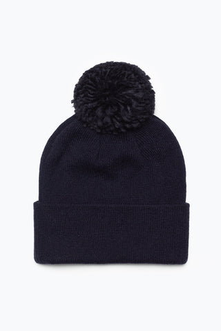 HYPE UNISEX NAVY BOBBLE SCRIPT HAT