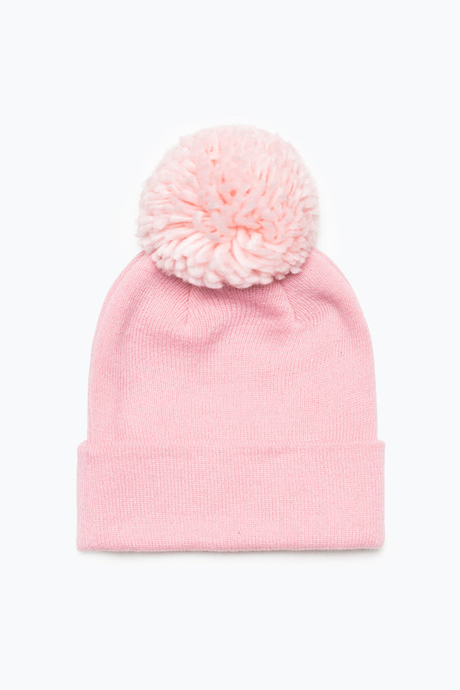 HYPE UNISEX PINK BOBBLE SCRIPT HAT