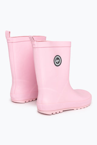 HYPE UNISEX PINK CREST WELLIES