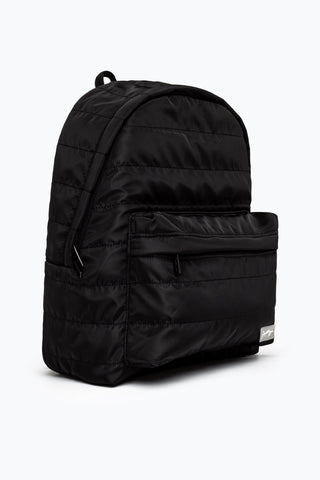 HYPE UNISEX BLACK QUILTED SCRIBBLE BACKPACK