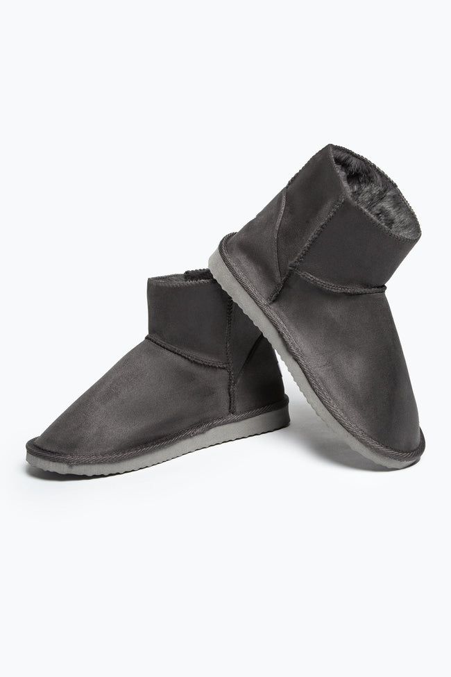 HYPE GREY WOMEN'S SLIPPERS BOOT