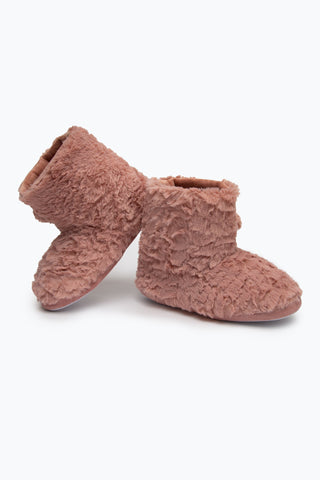 HYPE PINK KIDS SLIPPERS BOOT