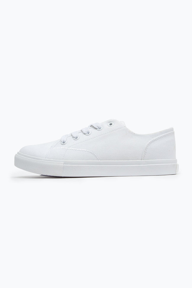 HYPE WHITE PUMP KIDS TRAINERS