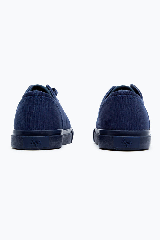 HYPE NAVY PUMP KIDS TRAINERS