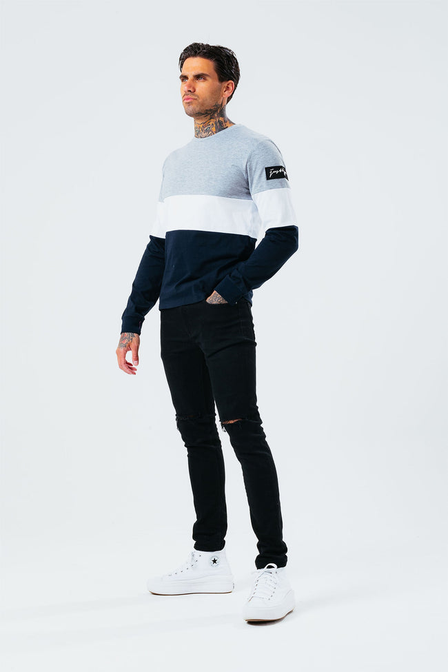 HYPE ALDGATE MEN'S L/S T-SHIRT