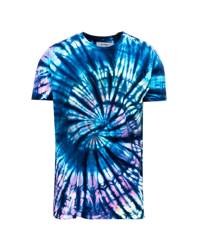 HYPE BLUE TIE DYE MEN'S T-SHIRT