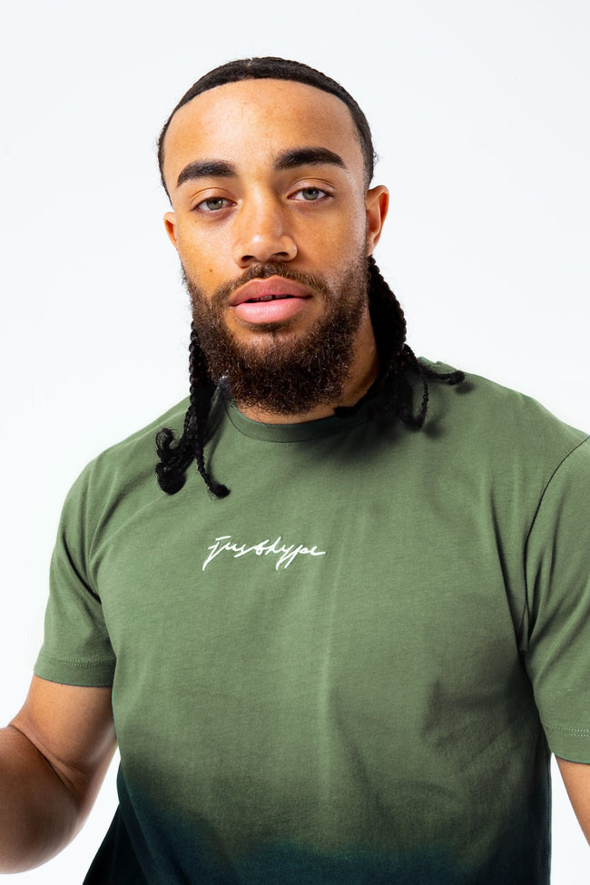 HYPE KHAKI FADE MEN'S T-SHIRT