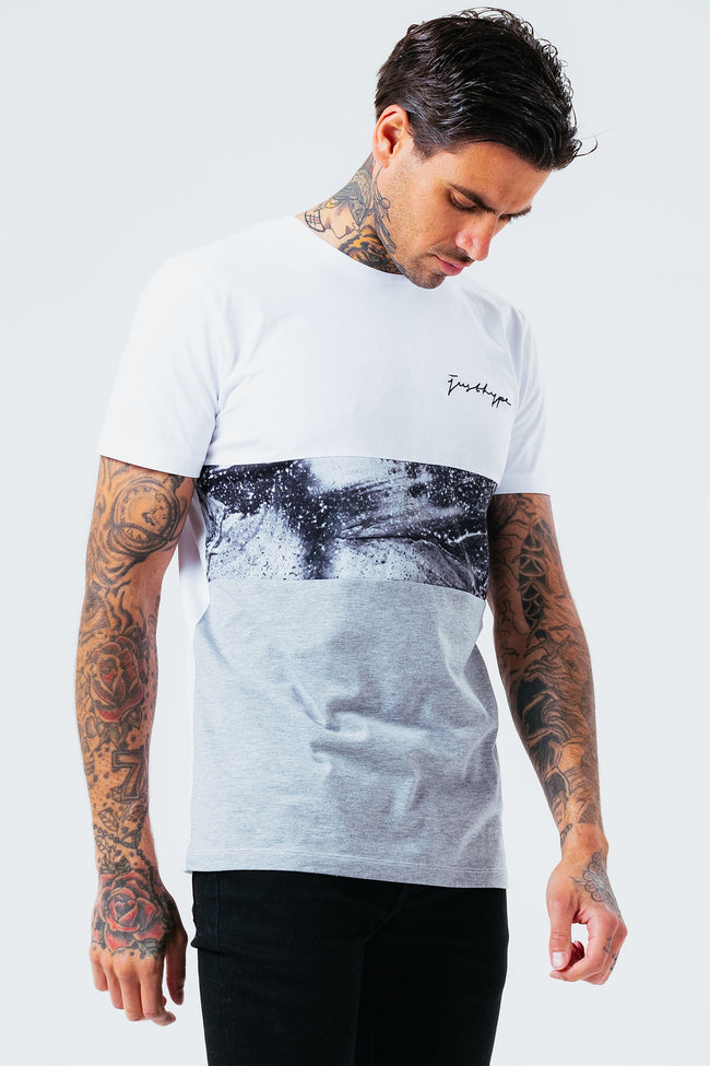 HYPE BLACK MARBLE MEN'S T-SHIRT