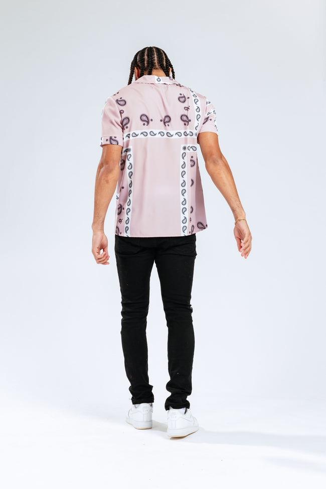 HYPE PINK PAISLEY MEN'S SHIRT