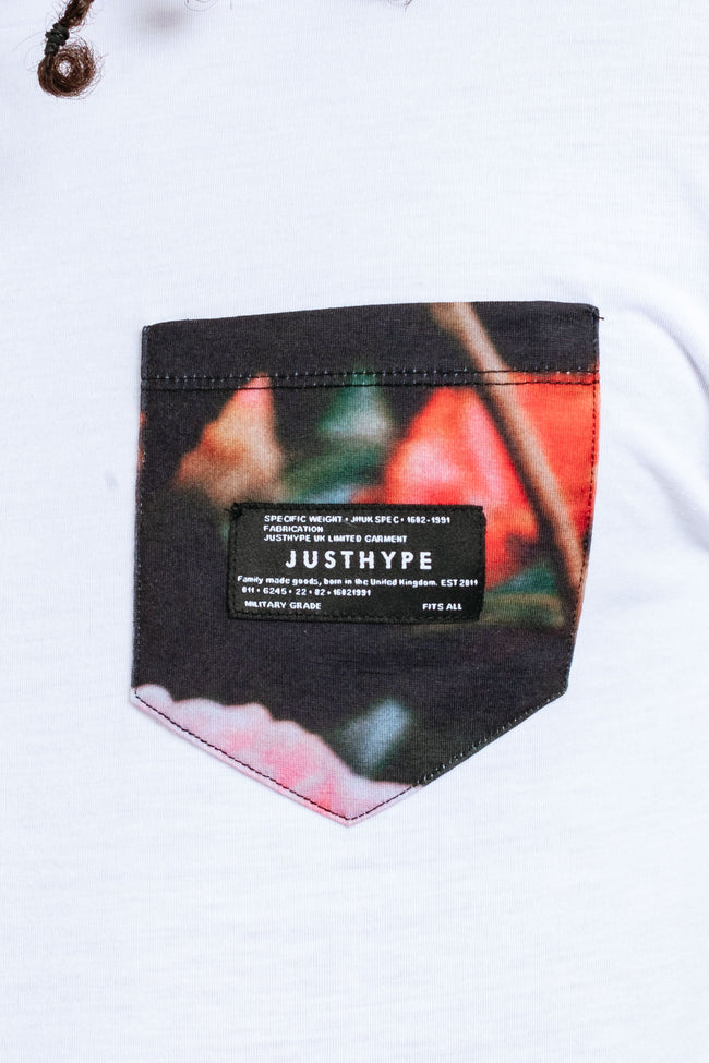 HYPE ROSE POCKET MEN'S T-SHIRT