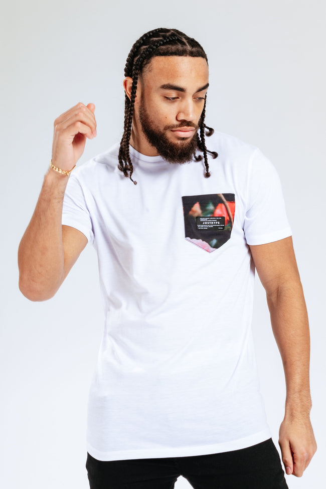 HYPE ROSE POCKET MEN'S T-SHIRT