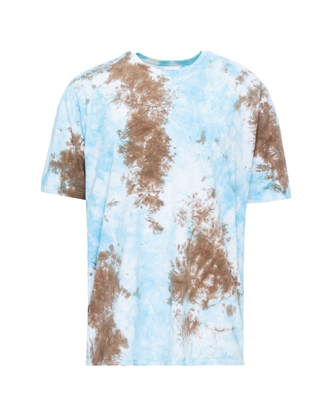 HYPE MARBLE DYE MEN'S OVERSIZED T-SHIRT