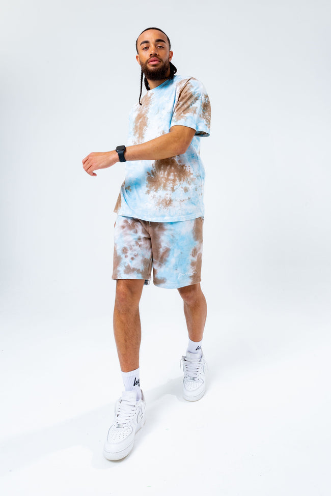 HYPE MARBLE DYE MEN'S OVERSIZED T-SHIRT