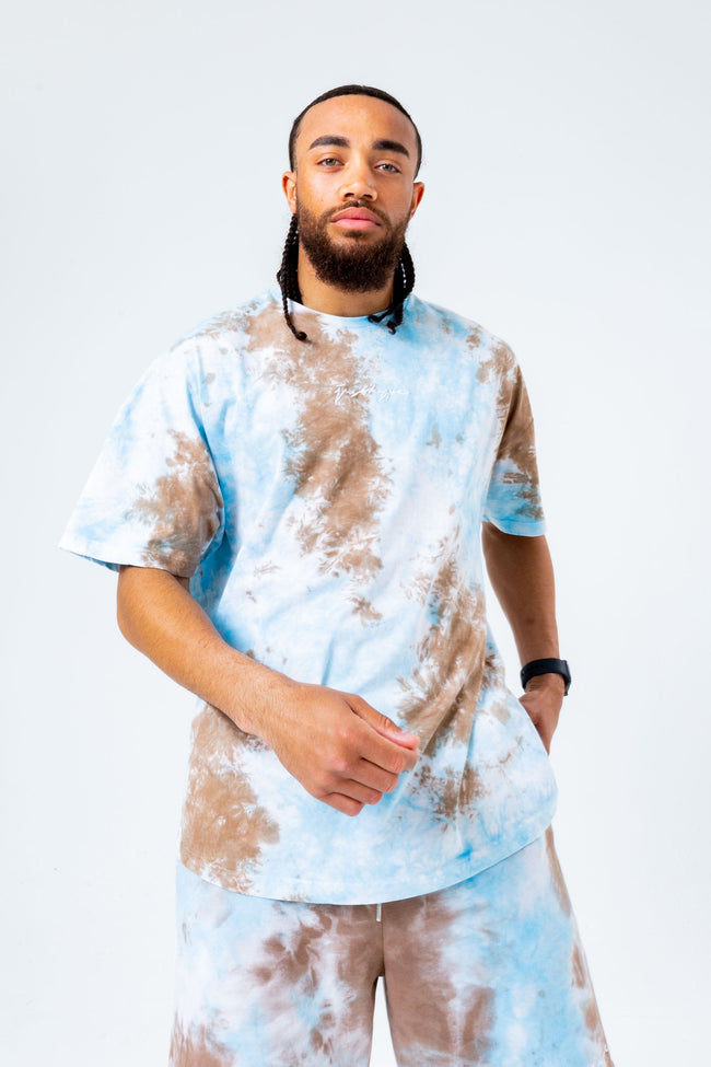 HYPE MARBLE DYE MEN'S OVERSIZED T-SHIRT