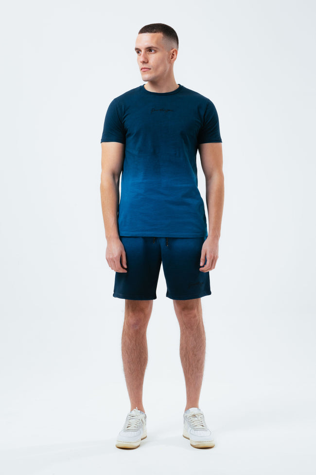 HYPE BLUE FADE MEN'S T-SHIRT