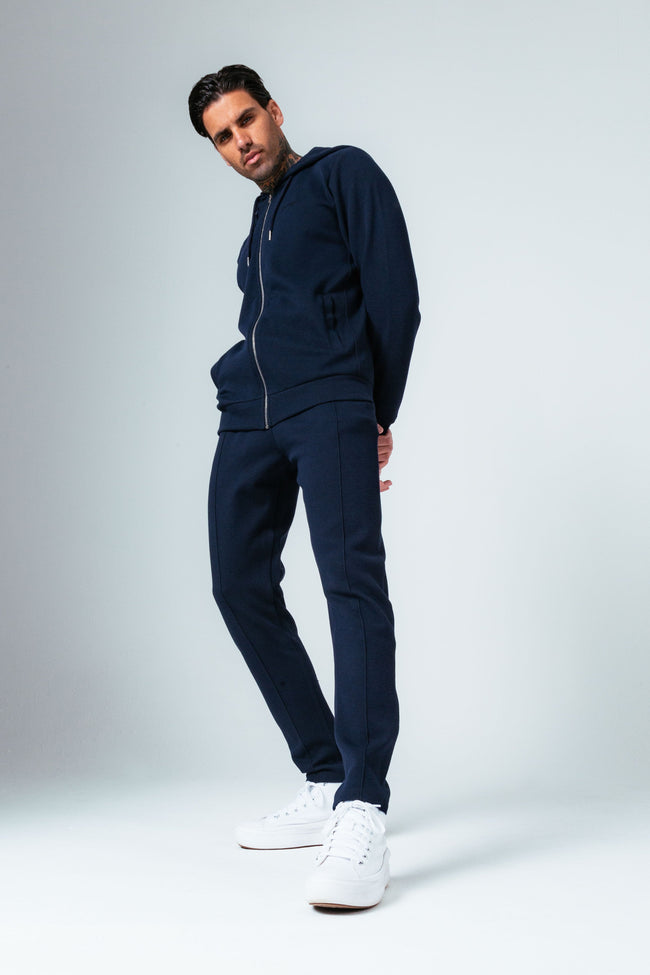 HYPE NAVY PIQUE MEN'S JOGGERS