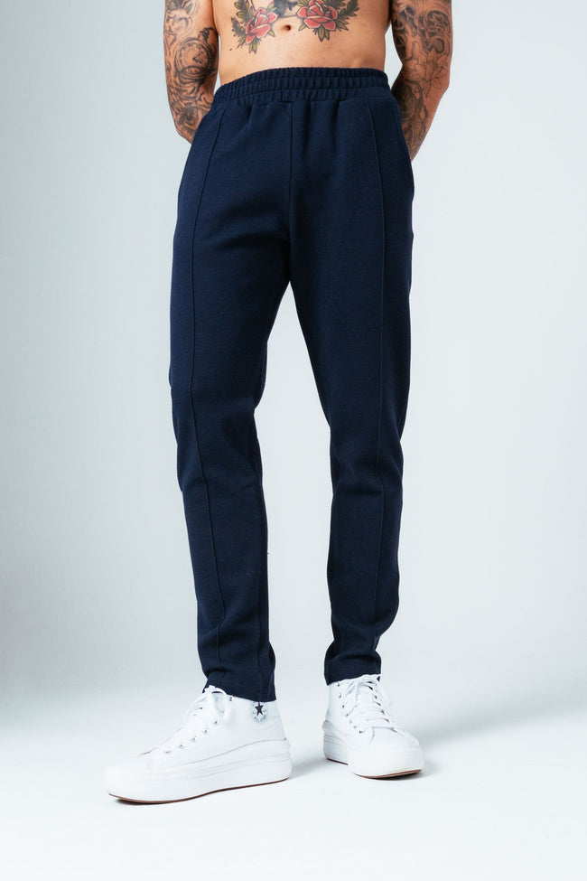 HYPE NAVY PIQUE MEN'S JOGGERS