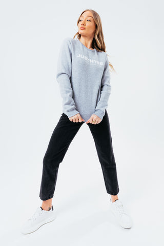 HYPE GREY JH LND WOMEN'S CREW NECK