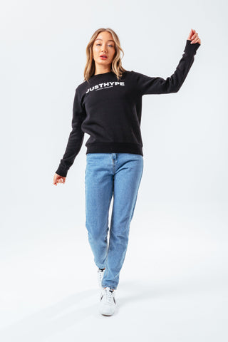 HYPE BLACK JH LND WOMEN'S CREW NECK