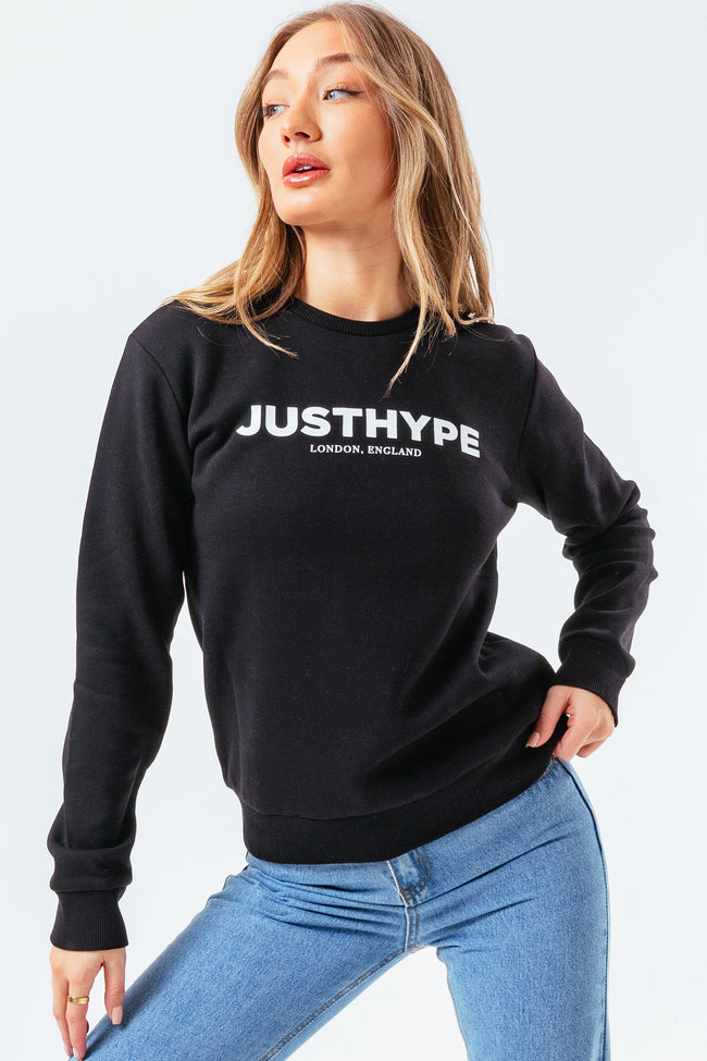 HYPE BLACK JH LND WOMEN'S CREW NECK