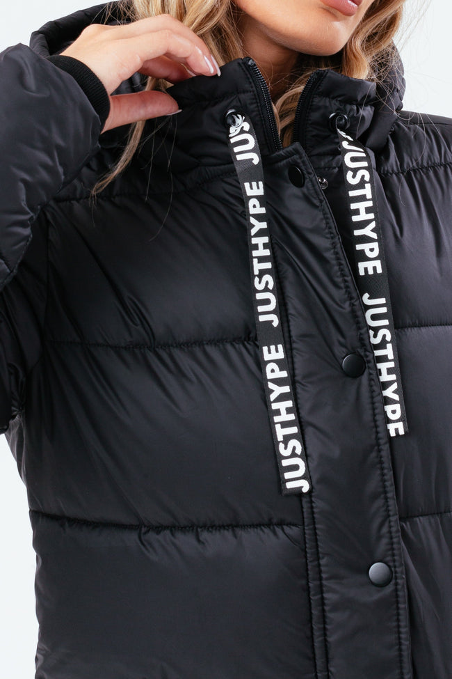 HYPE BLACK LONGLINE PARKA WOMEN'S JACKET