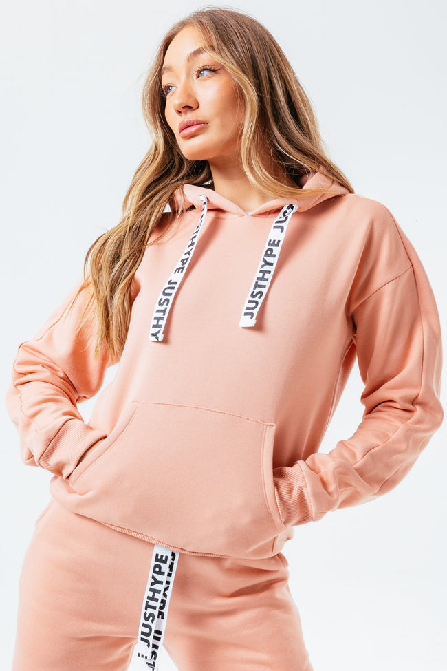 HYPE PINK WOMEN'S OVERSIZED HOODIE