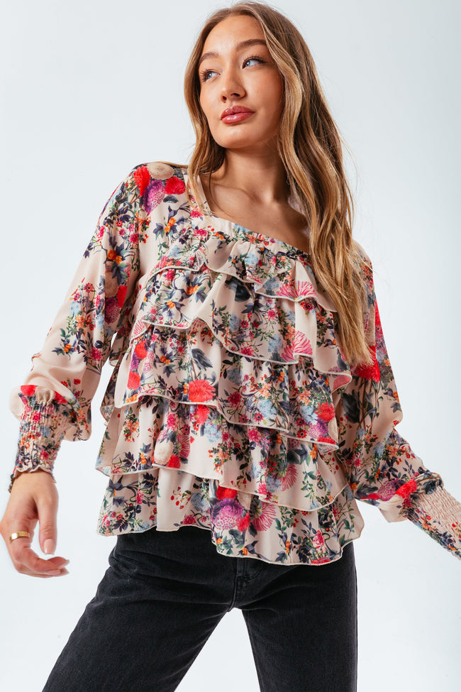 HYPE ANTIQUE BLOOM WOMEN'S BLOUSE