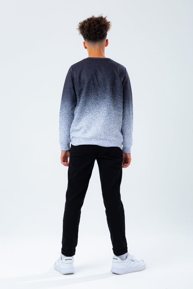 HYPE SPECKLE FADE BOYS CREW NECK