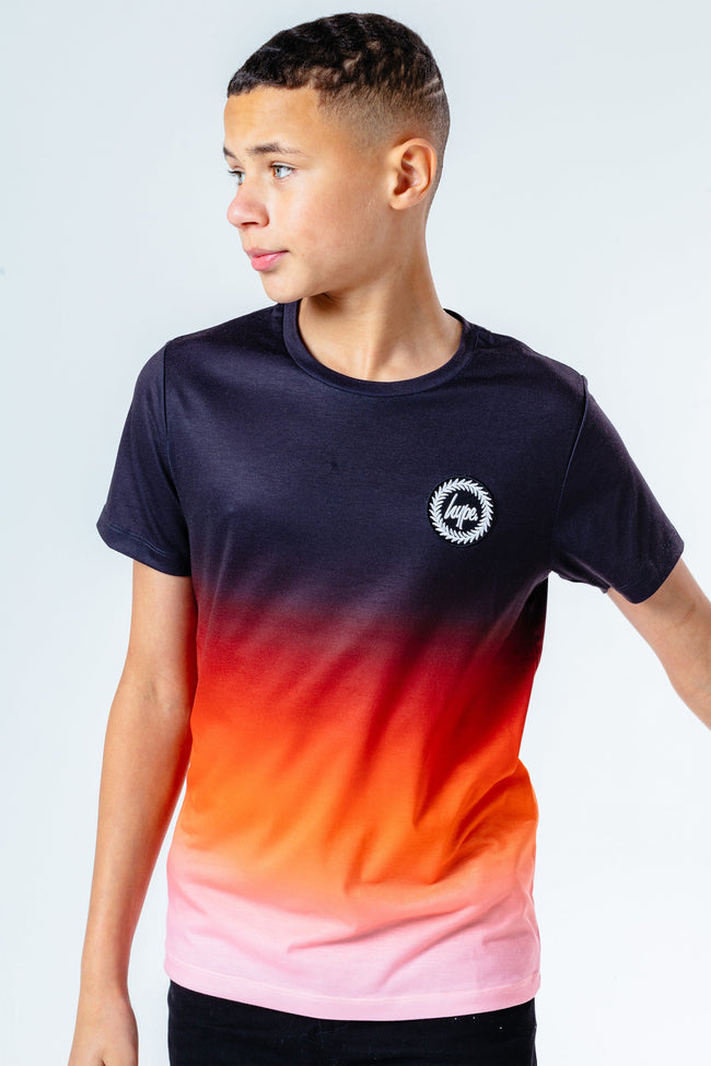 HYPE SUNSET FADE KIDS T-SHIRT