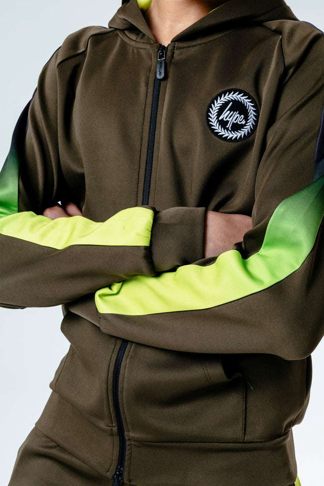 Hype Neon Fade Kids Track Jacket