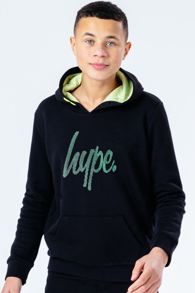 HYPE NEEDLE SCRIPT BOYS PULLOVER HOODIE