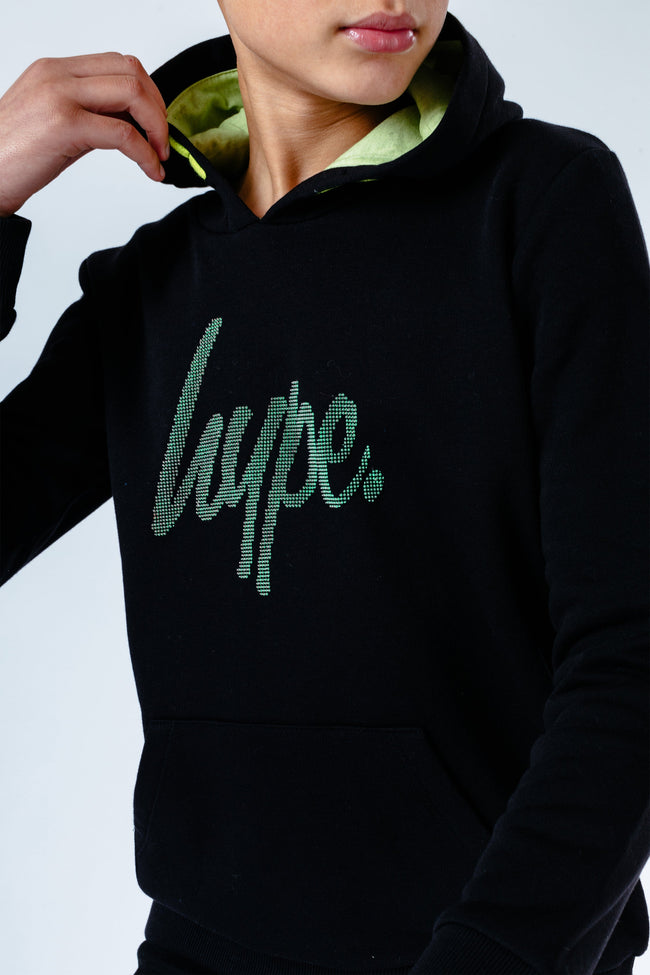 Hype Needle Script Kids Pullover Hoodie