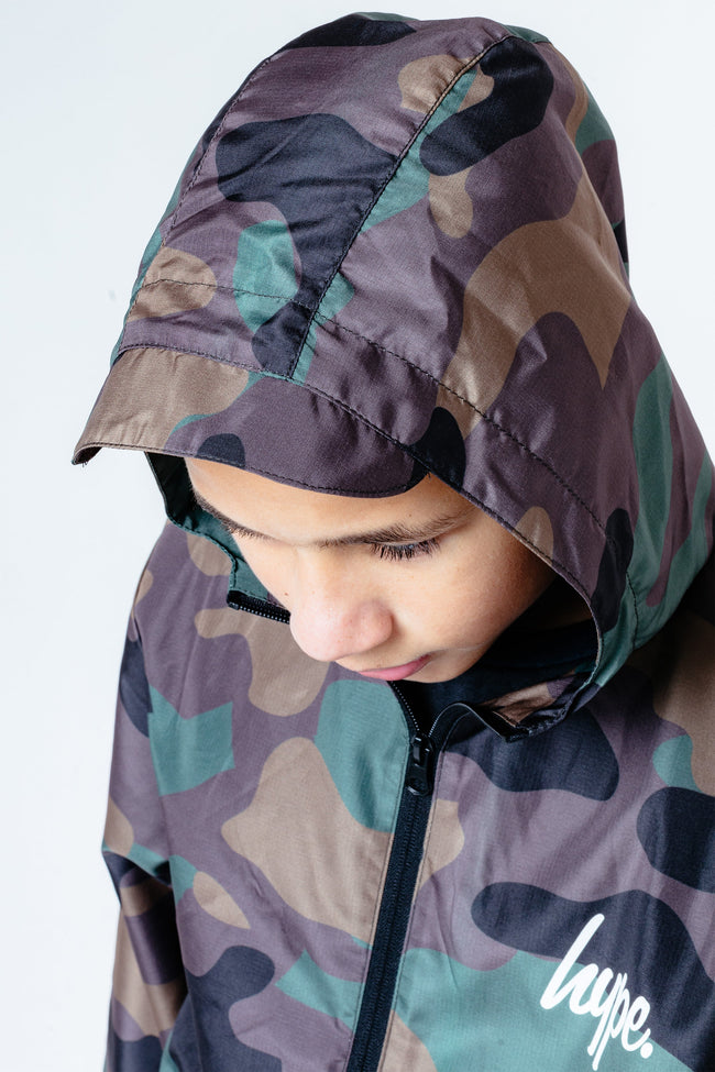 Hype Camo Runner Kids Jacket