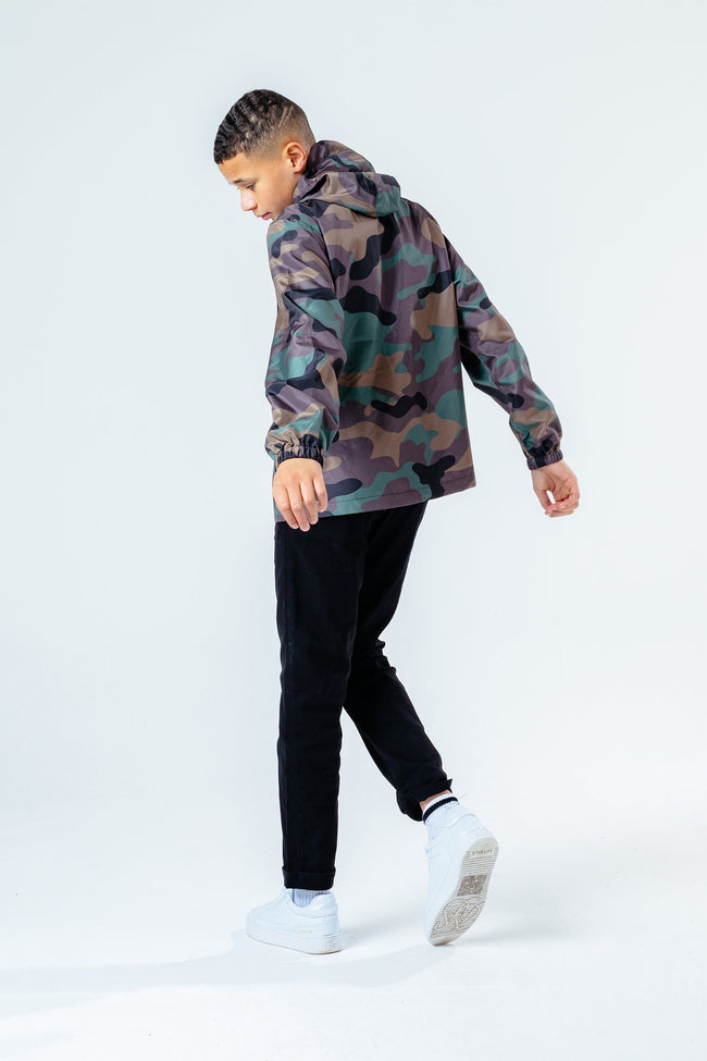 Hype Camo Runner Kids Jacket