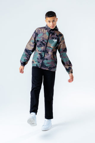 Hype Camo Runner Kids Jacket