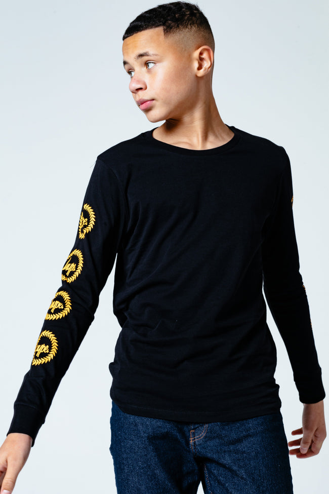 HYPE MANGO CREST BOYS L/S T-SHIRT