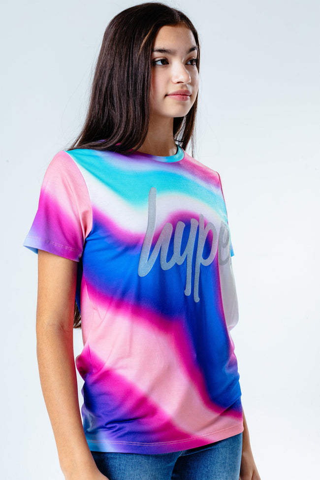 Hype Rainbow Wave Kids T-Shirt