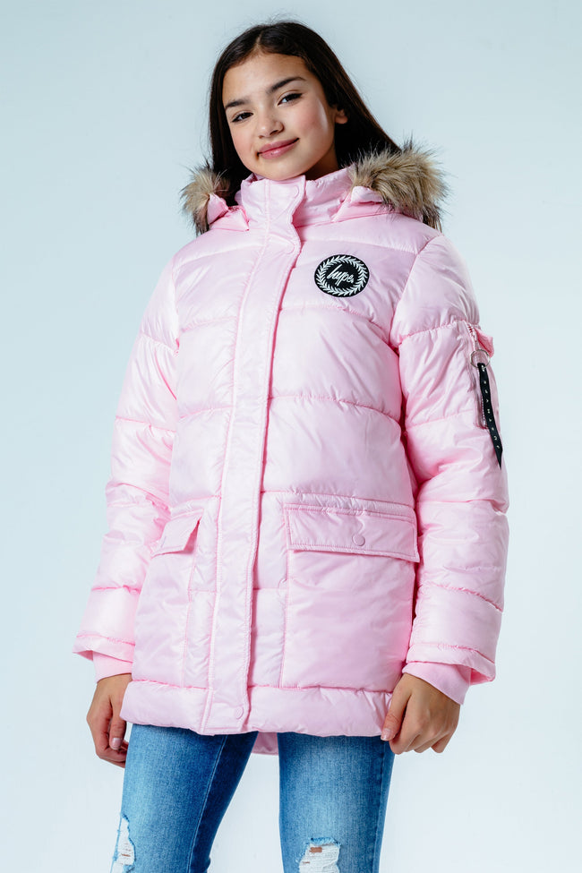 HYPE PINK EXPLORER KIDS JACKET