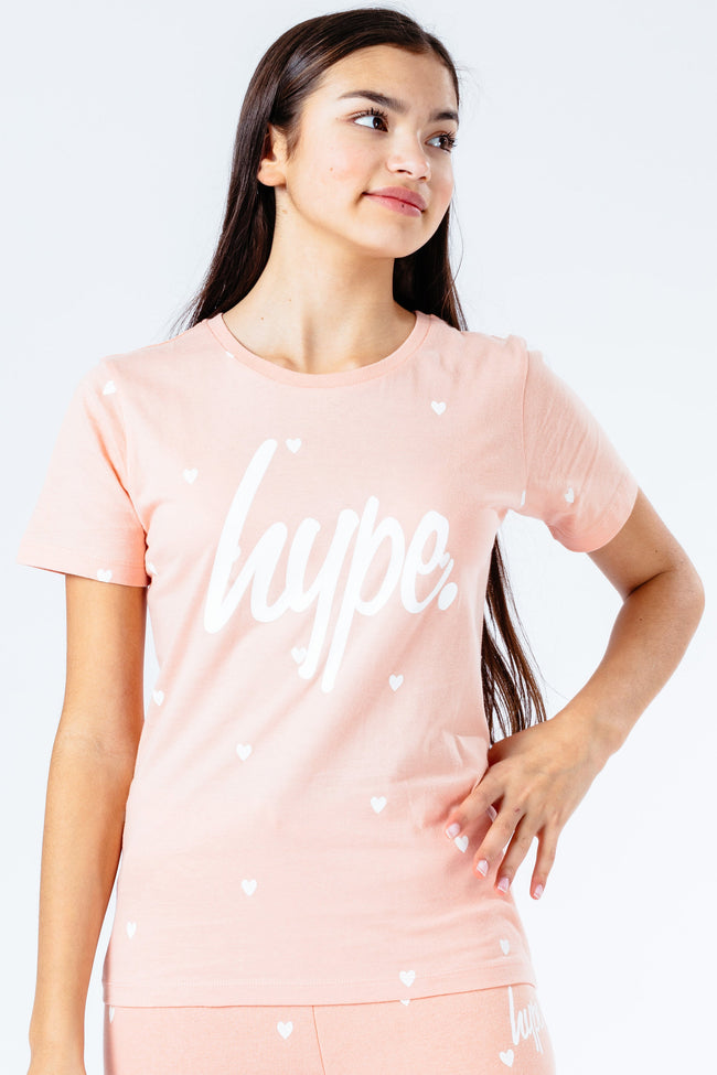 HYPE POLKA HEART GIRLS T-SHIRT